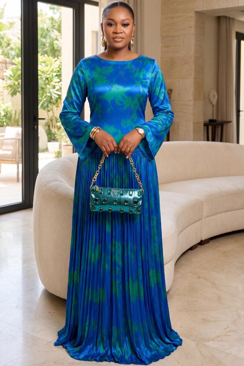 Sapphire Luxe Dress