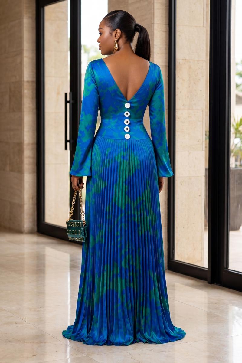 Sapphire Luxe Dress
