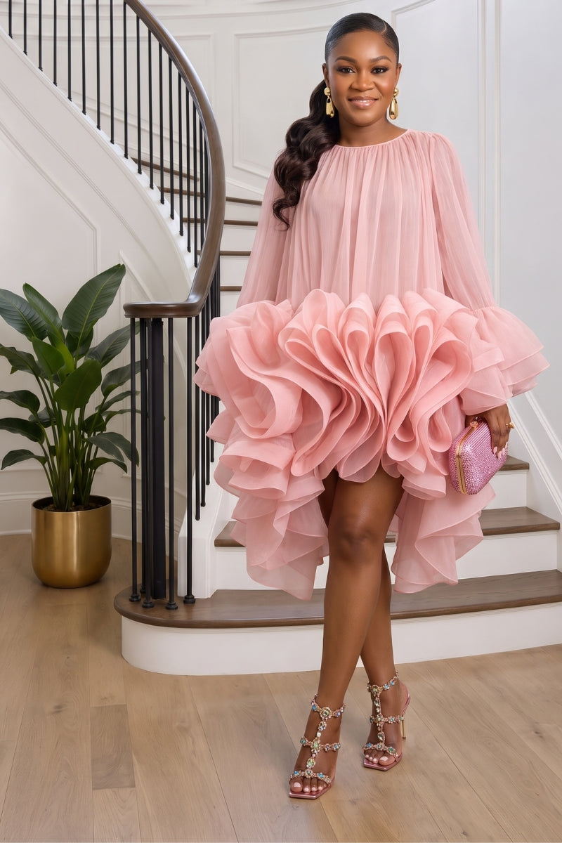 Petra Flounce Dress