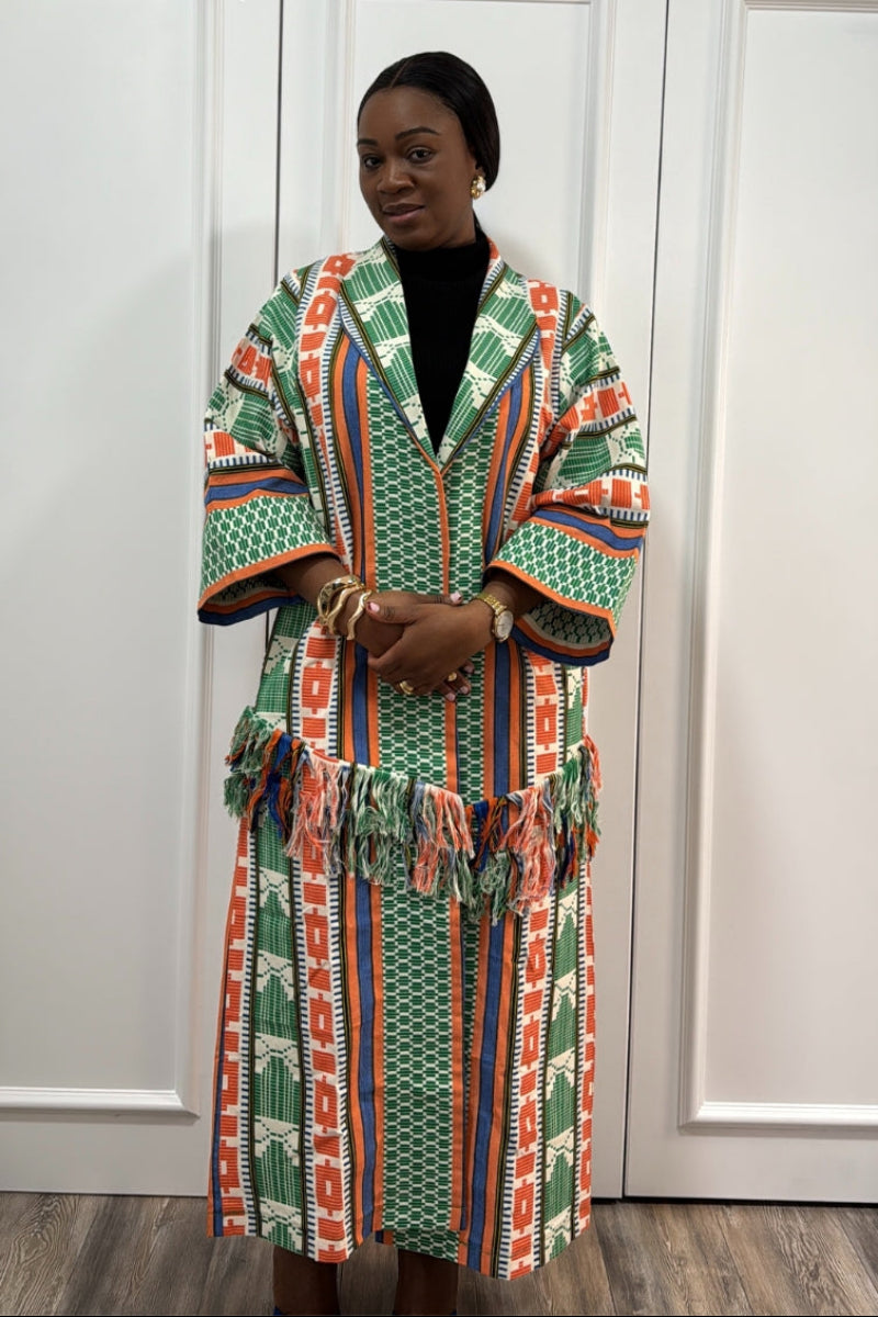 Ugo Akwete Tassle Jacket