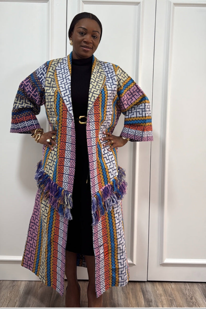Ugo Akwete Tassle Jacket
