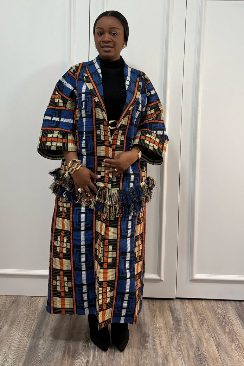 Ugo Akwete Tassle Jacket