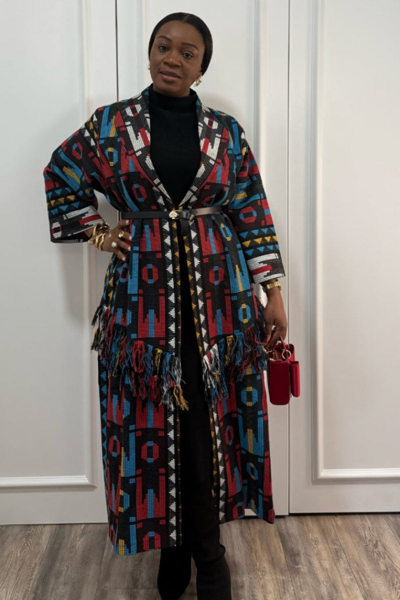 Ugo Akwete Tassle Jacket