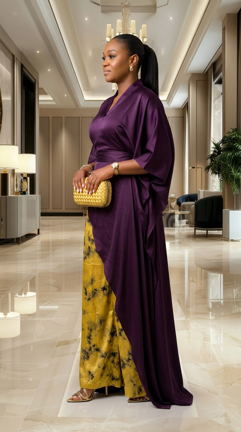 Silk Pant and Kaftan