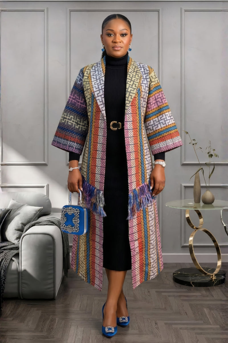 Ugo Akwete Tassle Jacket