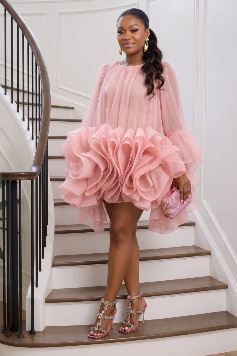 Petra Flounce Dress
